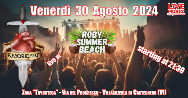 Kryosheart live @ Roby Summer Beach